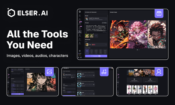 Elser AI — генерация аниме-видео из одного промпта