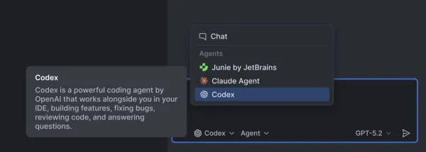 Codex от OpenAI теперь работает прямо в JetBrains IDE
